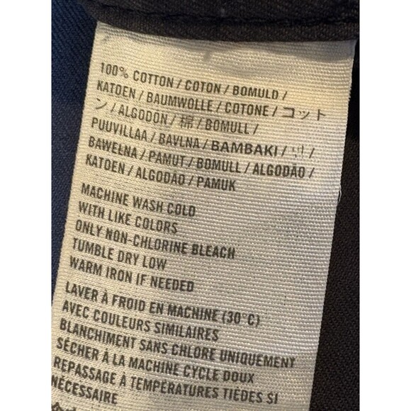 Abercrombie & Fitch Men's Size Large Muscle Button-Up Long Sleeve Shirt Jacket - Picture 9 of 11